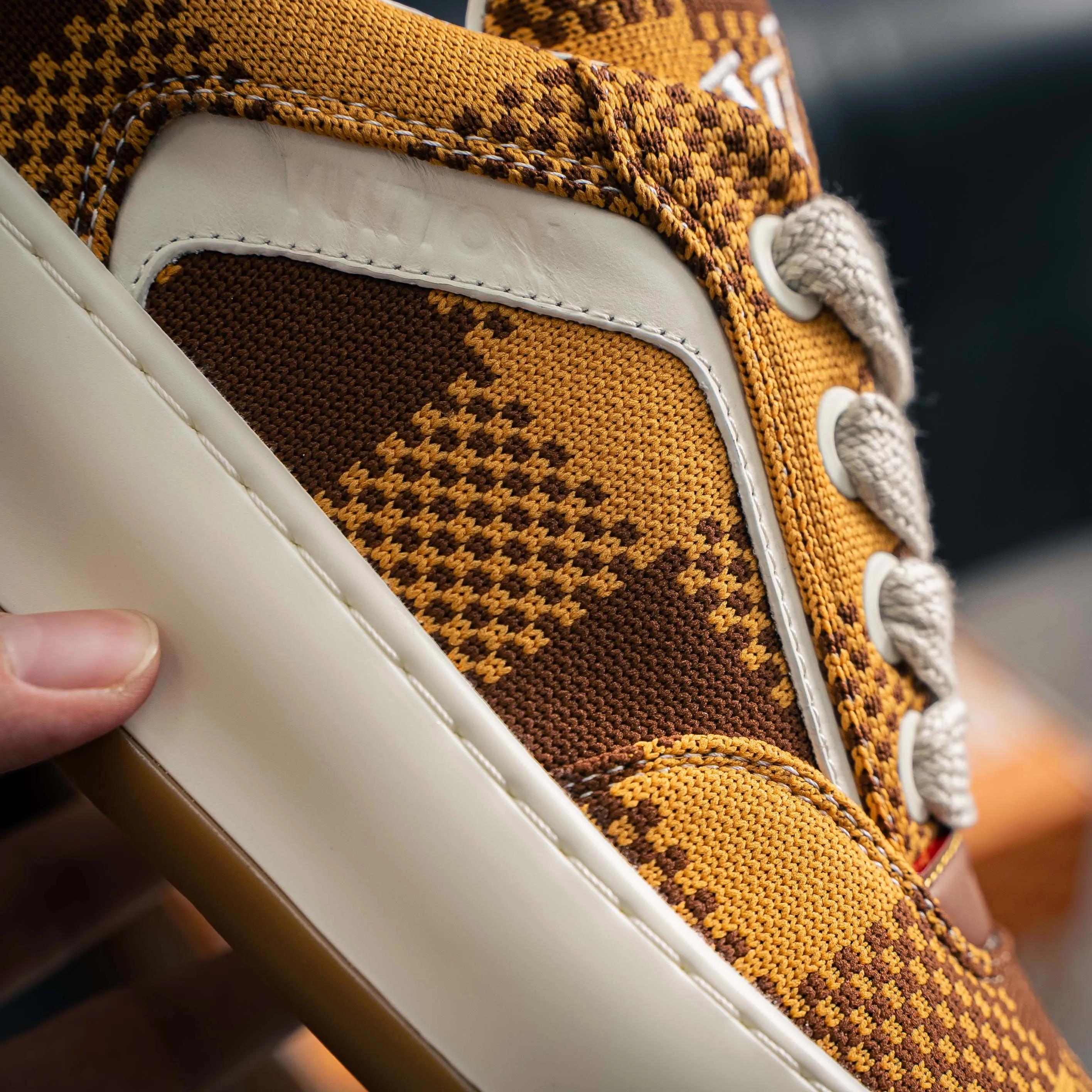 # Premium -- LOUIS VUITTON Tilted Series｜2026 LV Tilted Low Sneakers Series Low-Top Retro Skate Shoes Men Shoes｜